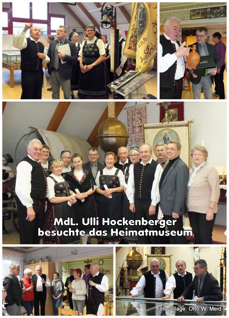 MdL. Ulli Hockenberger im Heimatmuseum